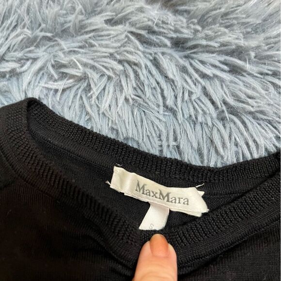 Max Mara Merino Wool Tunic Sweater Size S - Picture 2 of 5